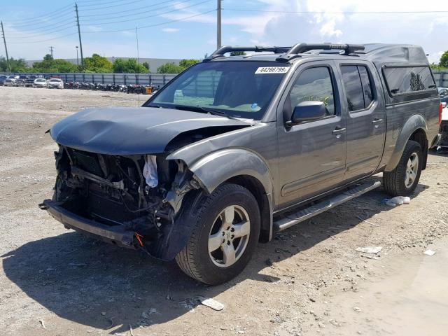 1N6AD09UX7C406419 - 2007 NISSAN FRONTIER C GREEN photo 2