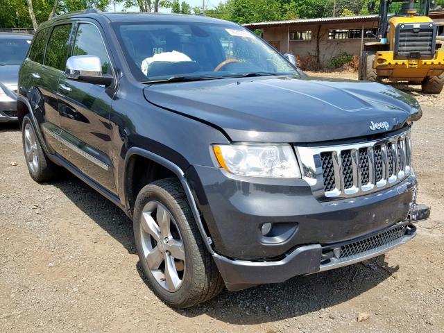 1J4RR6GT0BC661135 - 2011 JEEP GRAND CHER BLACK photo 1