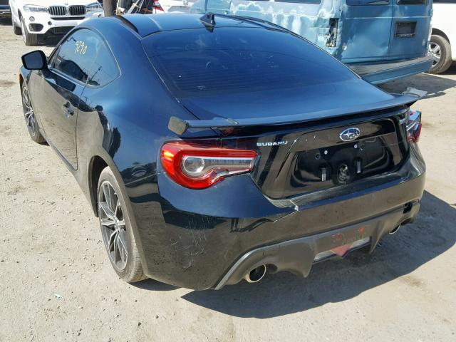 JF1ZCAC15J9602131 - 2018 SUBARU BRZ 2.0 LI BLACK photo 3