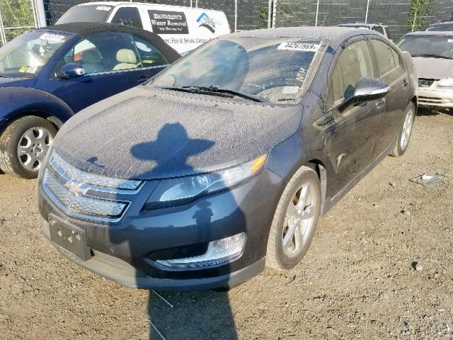 1G1RD6E40BU102266 - 2011 CHEVROLET VOLT GRAY photo 2