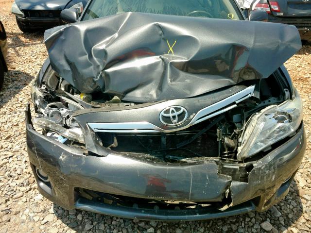 4T1BB3EK2AU123447 - 2010 TOYOTA CAMRY HYBR GRAY photo 9