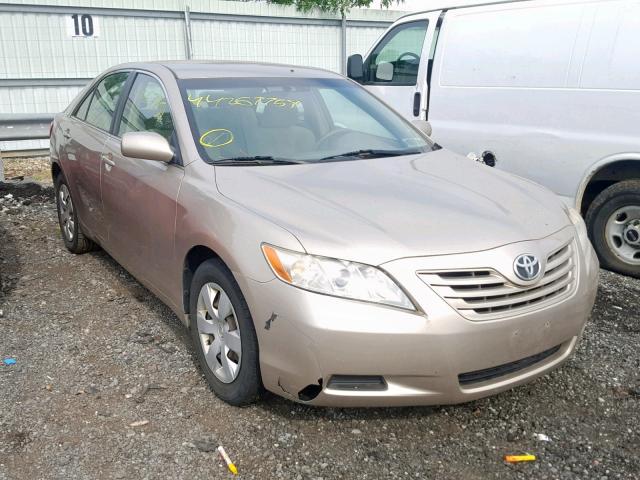 JTNBK46K573020039 - 2007 TOYOTA CAMRY NEW GOLD photo 1