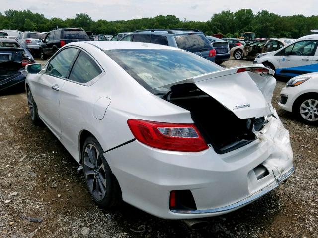 1HGCT2B82FA001867 - 2015 HONDA ACCORD EXL WHITE photo 3