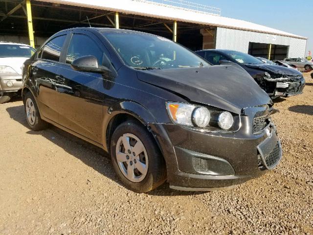 1G1JA5SH5D4233722 - 2013 CHEVROLET SONIC LS 黑色 照片 1