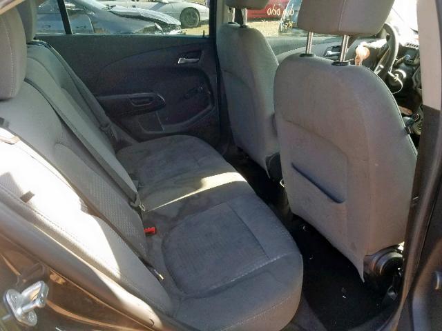 1G1JA5SH5D4233722 - 2013 CHEVROLET SONIC LS 黑色 照片 6