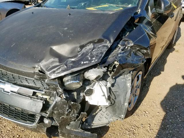 1G1JA5SH5D4233722 - 2013 CHEVROLET SONIC LS 黑色 照片 9