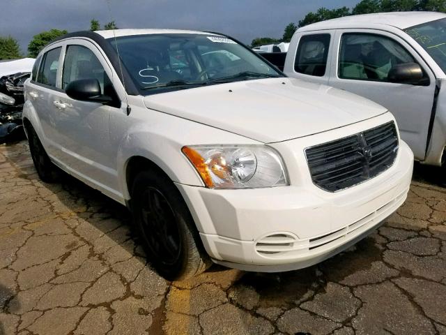 1B3HB48A49D136544 - 2009 DODGE CALIBER SX WHITE photo 1