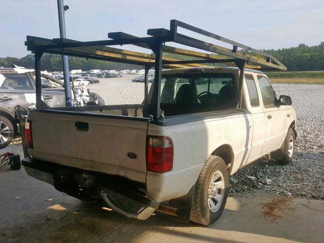 1FTYR14U82PB73643 - 2002 FORD RANGER SUP WHITE photo 4