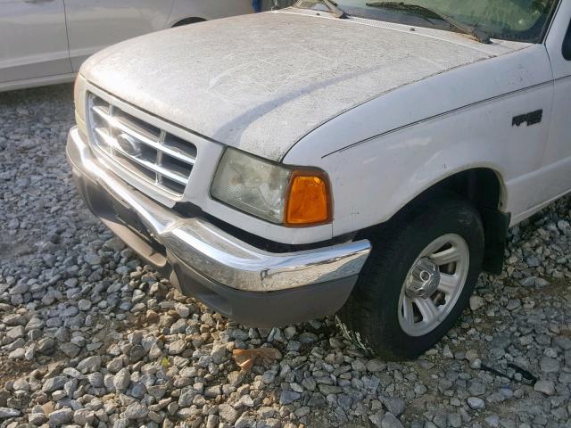 1FTYR14U82PB73643 - 2002 FORD RANGER SUP WHITE photo 9