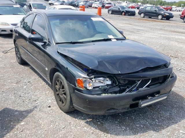 YV1RS61T842373871 - 2004 VOLVO S60 BLACK photo 1