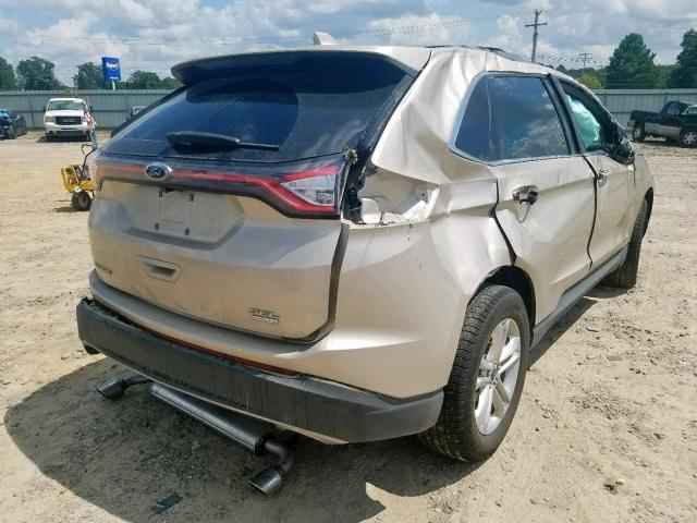 2FMPK3J91JBC46042 - 2018 FORD EDGE SEL GOLD photo 4