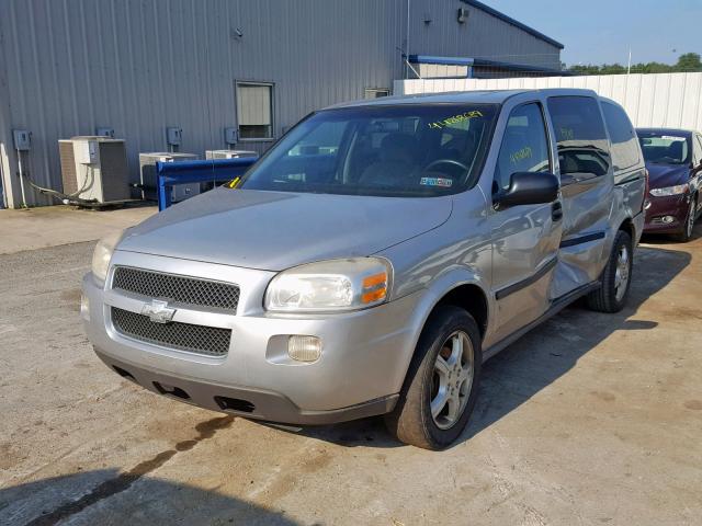 1GNDV23127D183334 - 2007 CHEVROLET UPLANDER L SILVER photo 2