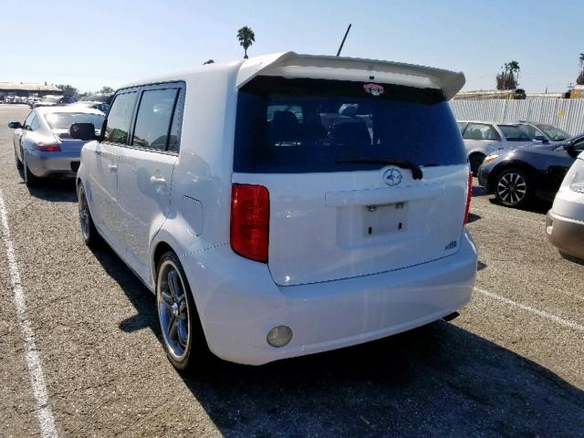 JTLKE50E581048414 - 2008 TOYOTA SCION XB 白色 照片 3