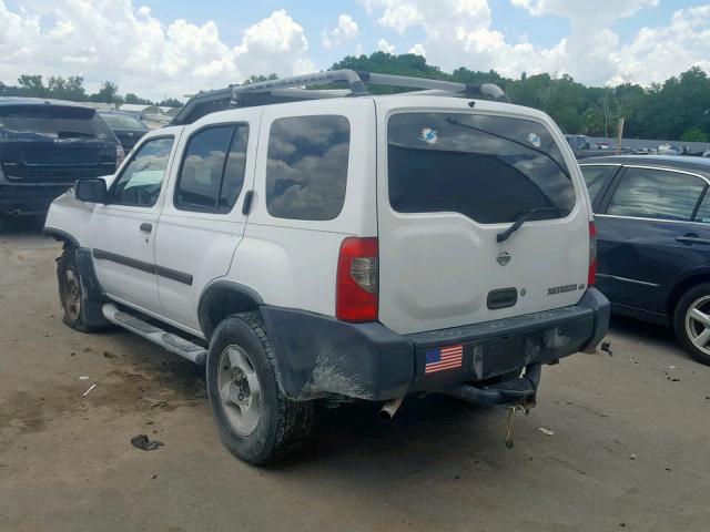 5N1ED28T3YC598157 - 2000 NISSAN XTERRA XE WHITE photo 3