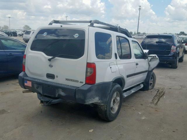 5N1ED28T3YC598157 - 2000 NISSAN XTERRA XE WHITE photo 4