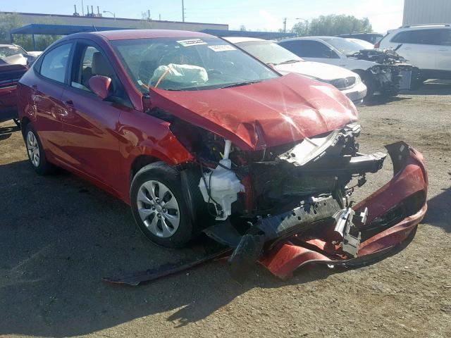 KMHCT4AE7HU378662 - 2017 HYUNDAI ACCENT SE RED photo 1