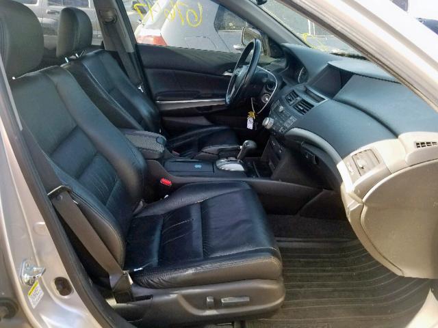 1HGCP36889A018892 - 2009 HONDA ACCORD EXL SILVER photo 5