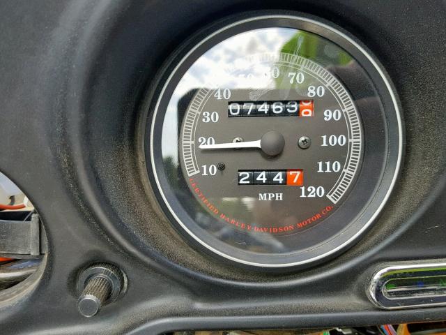 1HD1FCR18TY619983 - 1996 HARLEY-DAVIDSON FLHTCUI BLACK photo 8