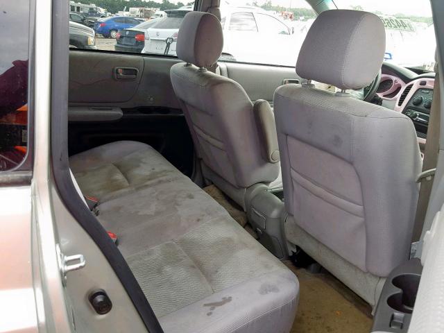 JTEGD21A960148058 - 2006 TOYOTA HIGHLANDER SILVER photo 6