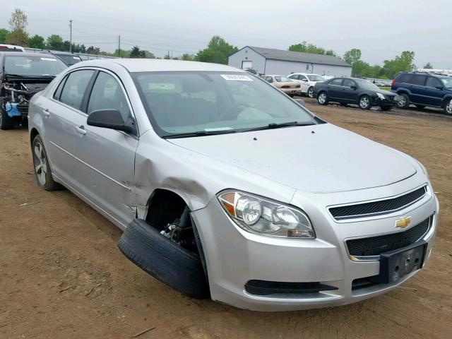 1G1ZA5E11BF171593 - 2011 CHEVROLET MALIBU LS SILVER photo 1