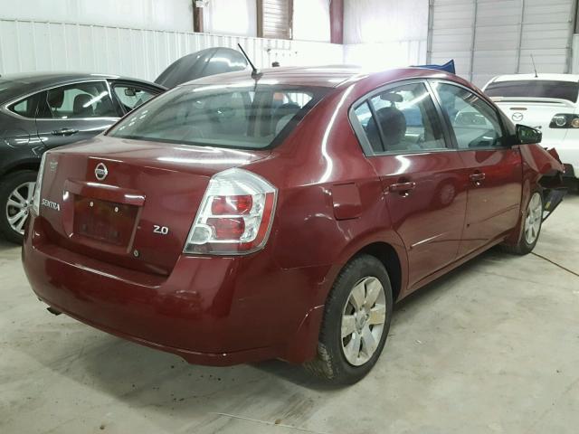 3N1AB61E67L681051 - 2007 NISSAN SENTRA 2.0 RED photo 4