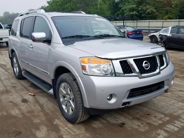 5N1AA0NE7DN615381 - 2013 NISSAN ARMADA PLA SILVER photo 1