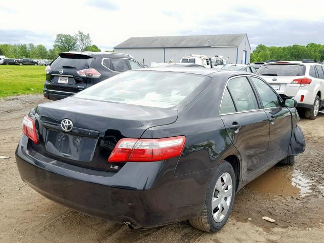 4T1BE46K37U093184 - 2007 TOYOTA CAMRY NEW BLACK photo 4