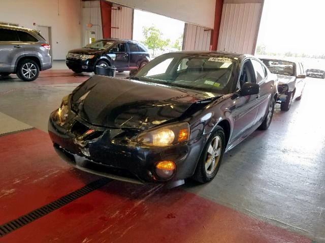 2G2WP552081164169 - 2008 PONTIAC GRAND PRIX BLACK photo 2