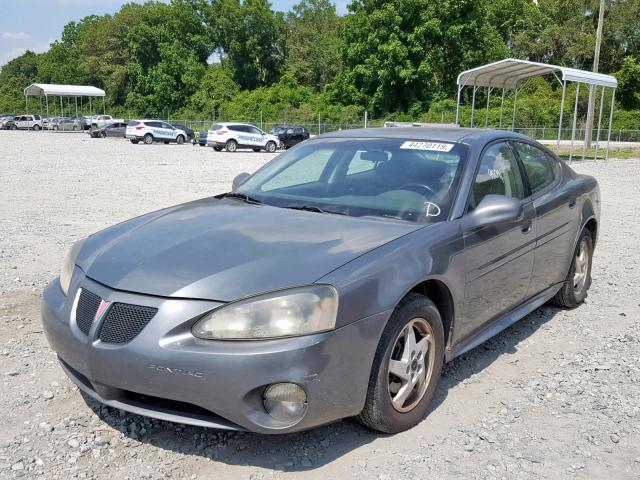 2G2WS522441300039 - 2004 PONTIAC GRAND PRIX GRAY photo 2