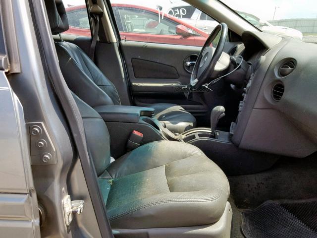 2G2WS522441300039 - 2004 PONTIAC GRAND PRIX GRAY photo 5