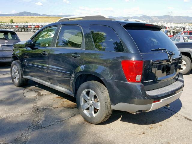 2CKDL73F976101212 - 2007 PONTIAC TORRENT BLACK photo 3