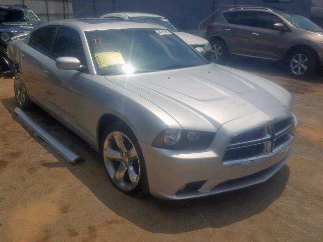 2C3CDXHG1CH132085 - 2012 DODGE CHARGER SX SILVER photo 1