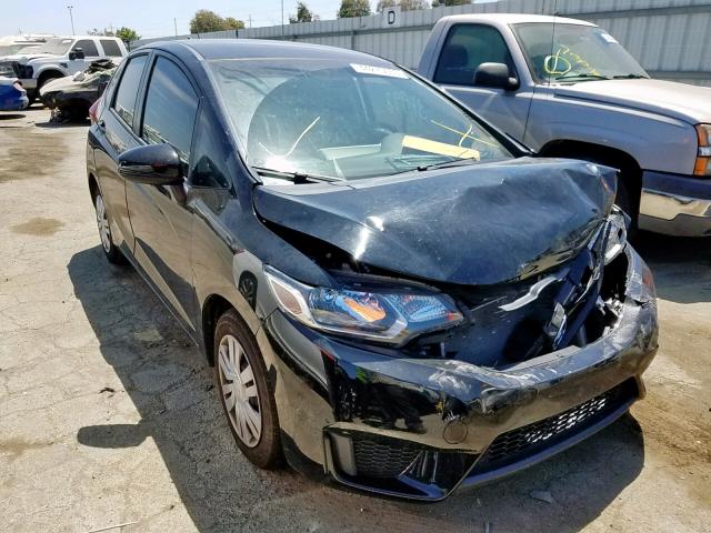 JHMGK5H54GX006082 - 2016 HONDA FIT LX BLACK photo 1