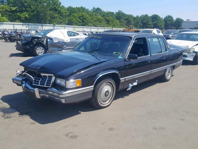 1G6CB53B5N4269423 - 1992 CADILLAC FLEETWOOD BLACK photo 2