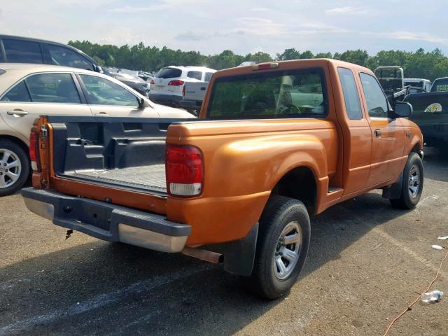 1FTYR14V1YTA07778 - 2000 FORD RANGER SUP ORANGE photo 4