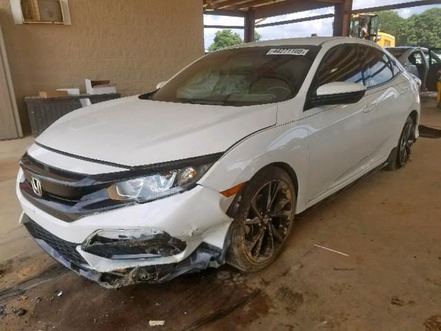 SHHFK7H49JU208559 - 2018 HONDA CIVIC SPOR WHITE photo 2