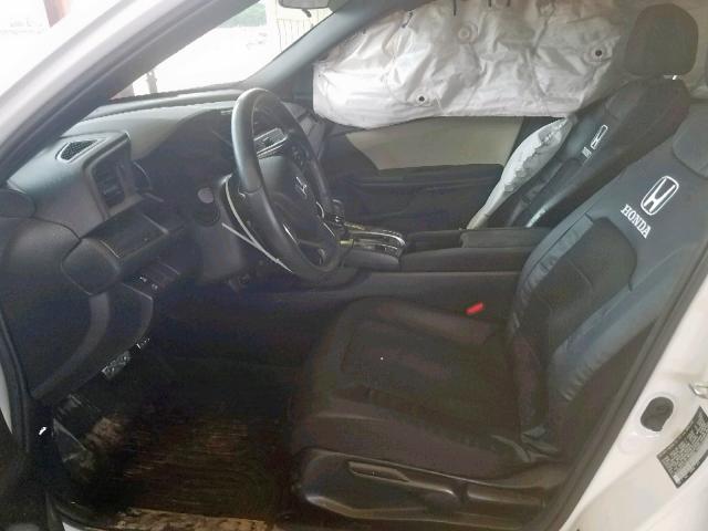 SHHFK7H49JU208559 - 2018 HONDA CIVIC SPOR WHITE photo 5