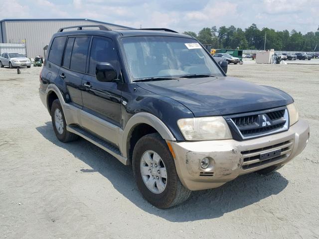 JA4MW51S24J010990 - 2004 MITSUBISHI MONTERO LI BLACK photo 1