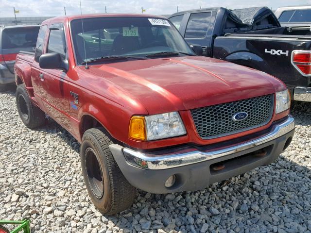 1FTZR15E61PB54356 - 2001 FORD RANGER SUP RED photo 1