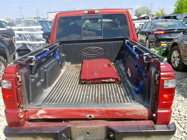 1FTZR15E61PB54356 - 2001 FORD RANGER SUP RED photo 6