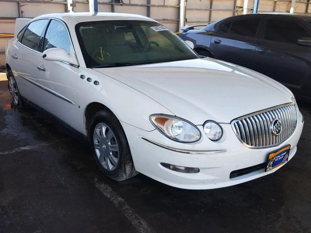 2G4WC582581127066 - 2008 BUICK LACROSSE C WHITE photo 1