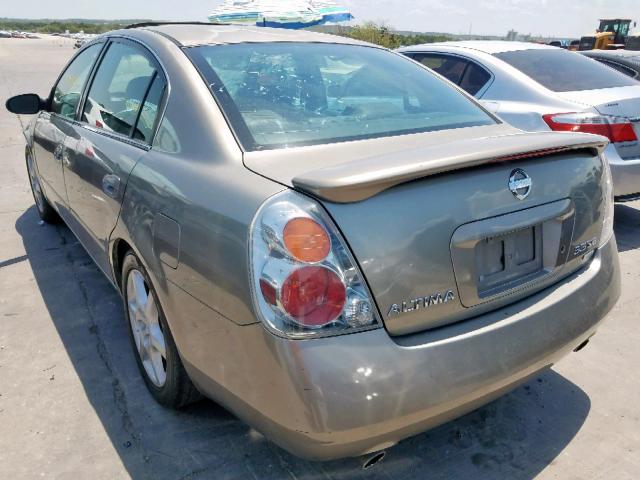 1N4BL11D63C160979 - 2003 NISSAN ALTIMA SE BEIGE photo 3