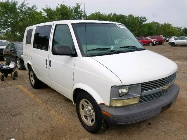 1GCDM19X23B107409 - 2003 CHEVROLET ASTRO WHITE photo 1