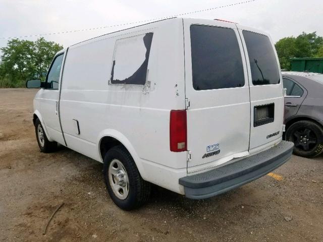 1GCDM19X23B107409 - 2003 CHEVROLET ASTRO WHITE photo 3