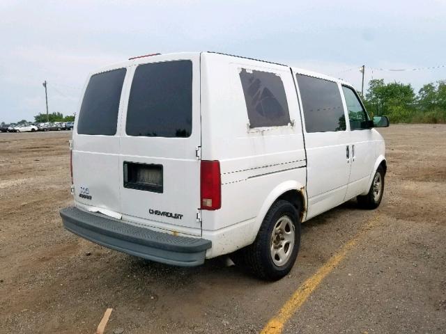 1GCDM19X23B107409 - 2003 CHEVROLET ASTRO WHITE photo 4