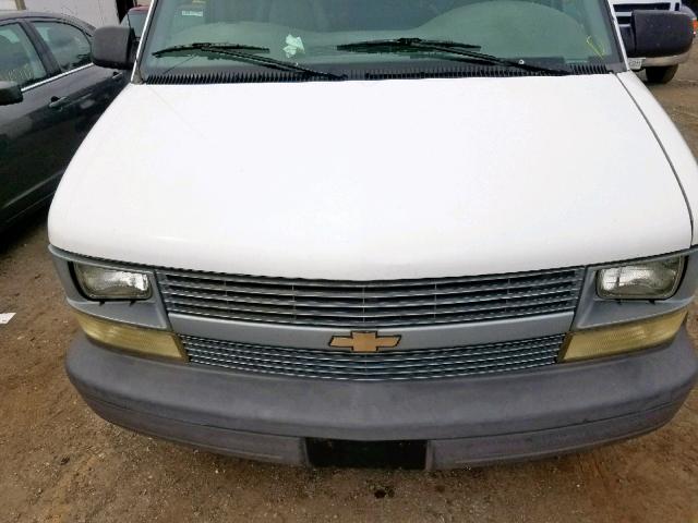 1GCDM19X23B107409 - 2003 CHEVROLET ASTRO WHITE photo 7