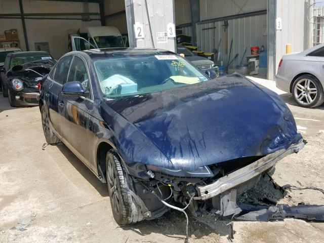 WAULK78K99N041133 - 2009 AUDI A4 3.2 QUA BLUE photo 1