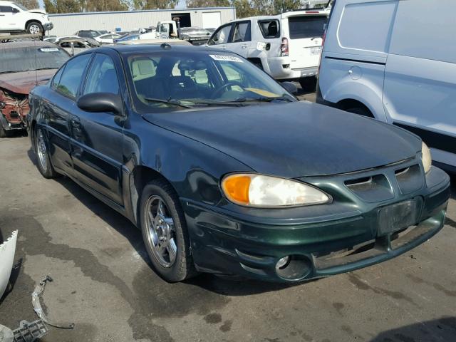 1G2NW52E33C136379 - 2003 PONTIAC GRAND AM G GREEN photo 1