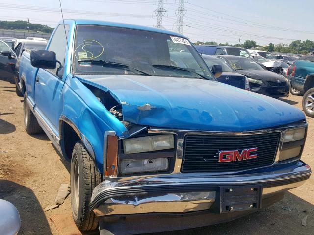 1GTDC14Z6NZ517894 - 1992 GMC SIERRA C15 BLUE photo 1