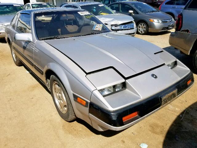 JN1HZ16S1EX020363 - 1984 DATSUN 300ZX 2+2 SILVER photo 1